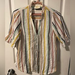 Soft striped Maeve blouse.